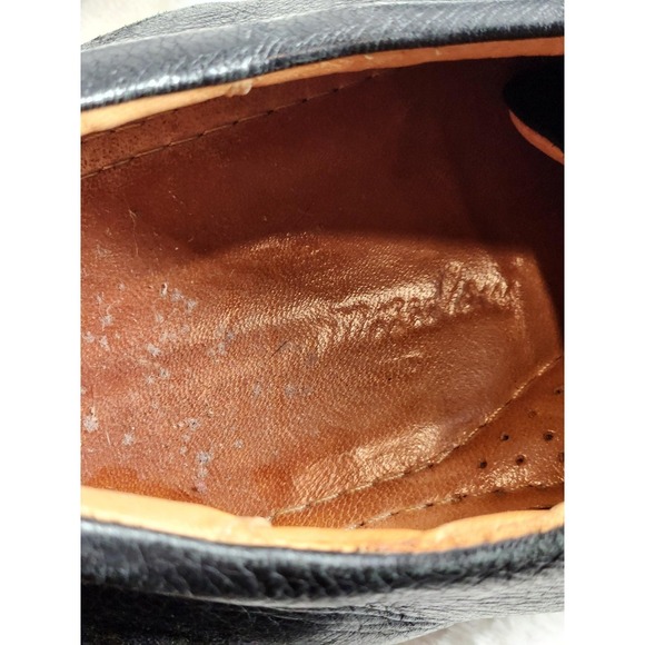 Vintage BOYDS Thrreadneedle Shoes Mens Size 10.5 Black Leather Lace Up 4046 main image 7